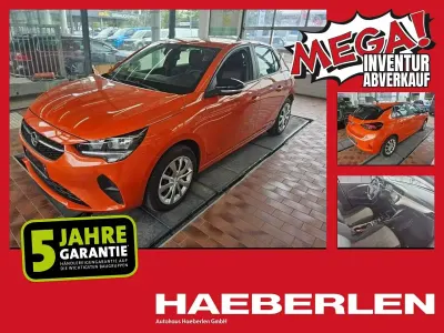 Gebraucht Opel Corsa-e Edition 100 kW (136 PS) 2022 Power orange/dynamik orange Kleinwagen