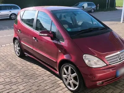 Brugt Mercedes A210 140 HK (102 kW) 2003 Rød Hatchback