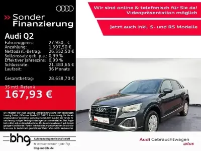 Gebraucht Audi Q2 Advanced 150 PS (110 kW) 2025 Manhattangrau metallic SUV