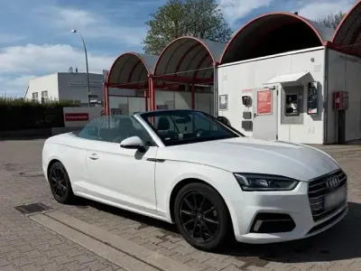 Gebraucht Audi A5 Cabriolet 190 PS (139 kW) 2018 Weiß Cabrio