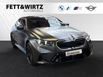 Bmw individual frozen deep grey metallic Gebraucht 2024 BMW M5 Sport Line Limousine | 130.900 € (Fairer Preis)