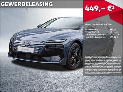 Gebraucht Audi A6 e-tron Performance 269 kW (367 PS) 2025 Plasmablau metallic Kombi