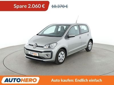 Silber Gebraucht 2017 VW up! move up! Kleinwagen | 8.310 € (Fairer Preis)