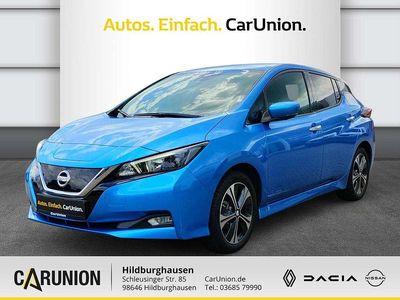 Vivid blue Gebraucht 2021 Nissan Leaf N-Connecta Kleinwagen | 14.990 € (Fairer Preis)