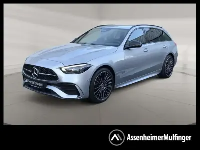 Gebraucht Mercedes C200 AMG 204 PS (150 kW) 2026 Metalliclack hightechsilber Kombi