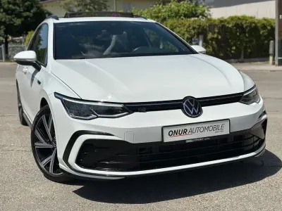 Gebraucht VW Golf VIII R-line 150 PS (110 kW) 2021 Weiß Kombi