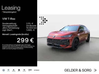 Neu VW T-Roc Cabriolet R-line 150 PS (110 kW) 2026 Rot SUV
