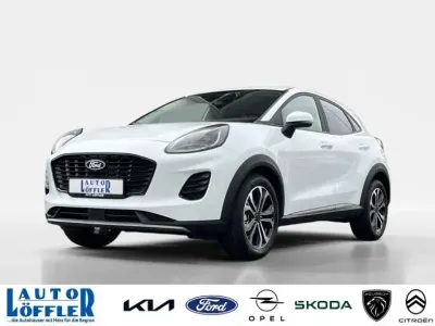 Gebraucht Ford Puma Titanium 125 PS (91 kW) 2024 Weiß SUV