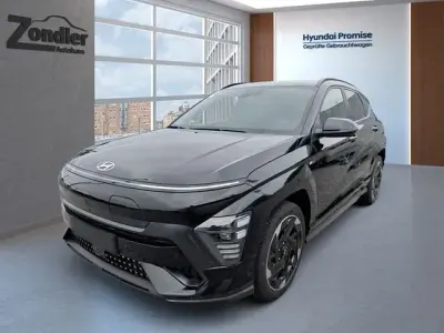 Gebraucht Hyundai Kona N Line 150 kW (204 PS) 2025 Abyss black SUV