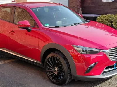 Usado Mazda CX-3 Sports-Line 120 HP (88 kW) 2018 Vermelho SUV