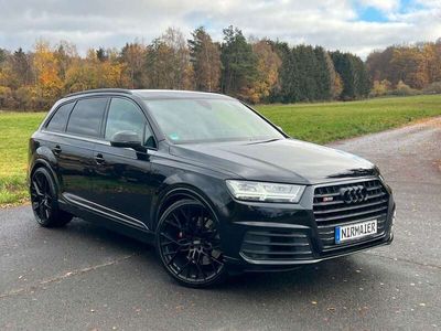 gebraucht Audi SQ7 4.0 TDI HeadUp, Virtual, 7-Sitze, 23", Black