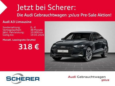 Gebraucht Audi A3 Ambiente 150 PS (110 kW) 2025 Manhattangrau metallic (metallic) Limousine