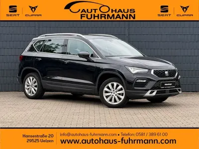 Gebraucht Seat Ateca Style 110 PS (80 kW) 2022 Magic schwarz (metallic) SUV