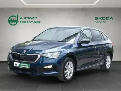 Gebraucht Skoda Scala Ambition 110 PS (80 kW) 2021 Blau Kleinwagen