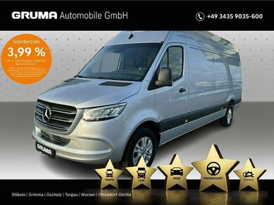 Neu Mercedes Sprinter 190 PS (139 kW) 2025 Silber Van