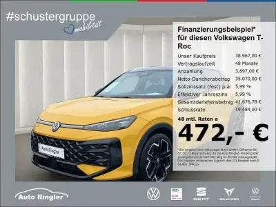 Neu VW T-Roc R-line 150 PS (110 kW) 2026 Canary yellow (gelb) SUV