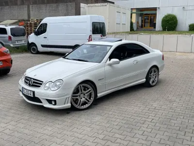 Używany Mercedes CLK63 AMG AMG 481 KM (353 kW) 2008 Biały Coupe