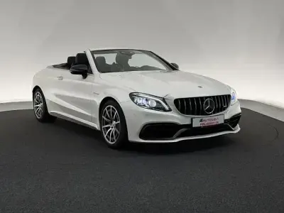 Gebraucht Mercedes C63 AMG AMG 476 PS (350 kW) 2021 Weiß Cabrio