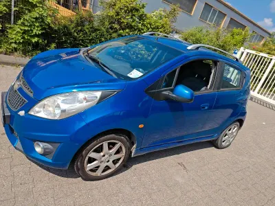 Brugt Chevrolet Spark 68 HK (50 kW) 2011 Blå Hatchback