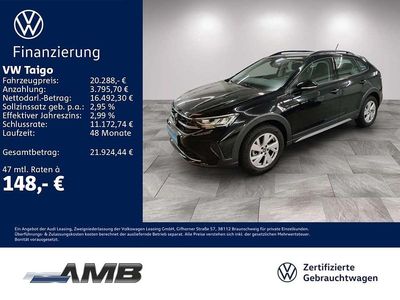 Gebraucht VW Taigo Life 95 PS (69 kW) 2025 Deep black perleffekt SUV