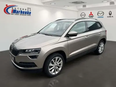 Gebraucht Skoda Karoq Ambition 150 PS (110 kW) 2019 Cappuccino beige metallic SUV