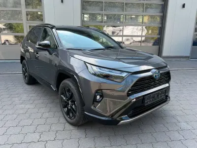 Gebraucht Toyota RAV4 Hybrid Style 218 PS (160 kW) 2025 Marlingrau met. 1g3 / schwarz SUV