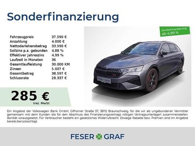 Usata Skoda Octavia RS 265 CV (194 kW) 2025 Grigio Station wagon