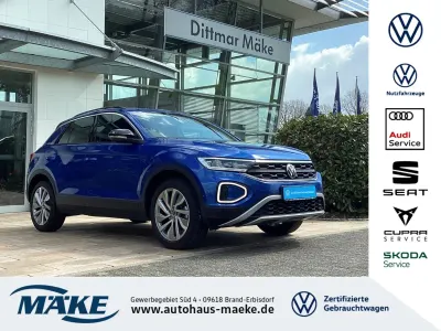Gebraucht VW T-Roc Goal 150 PS (110 kW) 2024 Ravennablau metallic (metallic) SUV