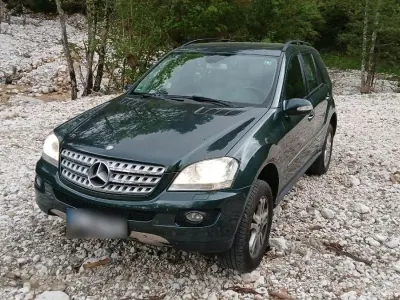 Brugt Mercedes ML320 320 HK (235 kW) 2008 Grøn SUV
