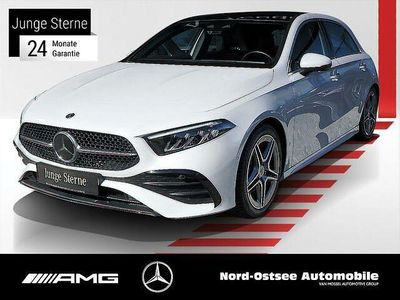 Gebraucht Mercedes A180 AMG 136 PS (100 kW) 2024 Weiß digitalweiß Limousine