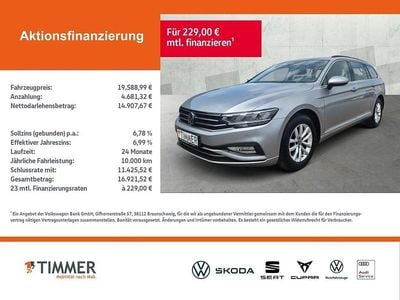 Gebraucht VW Passat Business 150 PS (110 kW) 2022 Silber Kombi