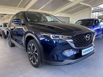 Deep crystal blue (metallic) Gebraucht 2024 Mazda CX-5 Ad'Vantage SUV | 33.800 € (Fairer Preis)