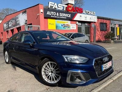 Usata Audi A5 Sportback S-Line 204 CV (150 kW) 2024 Blu Utilitaria