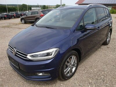 Gebraucht VW Touran Sound 150 PS (110 kW) 2017 Blau Van / Kleinbus