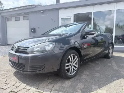 Gebraucht VW Golf Cabriolet 105 PS (77 kW) 2012 Schwarz Cabrio