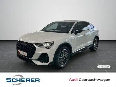 Gebraucht Audi Q3 Sportback Advanced 245 PS (180 kW) 2022 Gletscherweiß metallic (metallic) SUV
