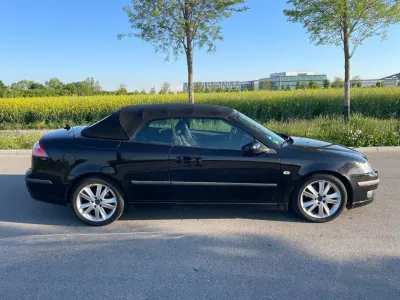 Gebraucht Saab 9-3 Cabriolet Vector 150 PS (110 kW) 2007 Schwarz Cabrio