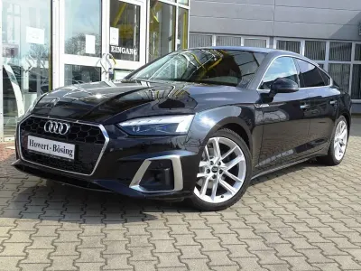 Gebraucht Audi A5 Sportback S-Line 150 PS (110 kW) 2024 Mythosschwarz metallic Kleinwagen