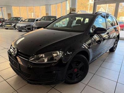 Gebraucht VW Golf VII Trendline 110 PS (80 kW) 2015 Schwarz Kombi