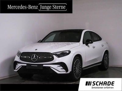 Weiß Gebraucht 2024 Mercedes GLC300 AMG line Coupé | 66.950 € (Teuer)