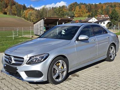 Gebraucht Mercedes C180 AMG line 156 PS (114 kW) 2014 Silber Limousine