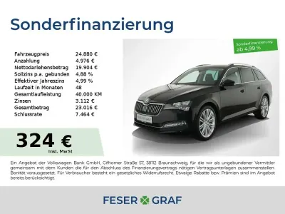 Gebraucht Skoda Superb Style 200 PS (147 kW) 2022 Black magic perleffekt Kombi