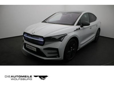 Moonweiss metallic (metallic) Gebraucht 2022 Skoda Enyaq iV RS SUV | 36.980 € (Fairer Preis)
