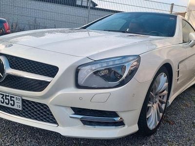 Gebraucht Mercedes SL350 2LOOK Edition 306 PS (225 kW) 2015 Weiß Cabrio