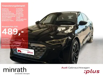 Gebraucht Audi Q8 Sportback e-tron Advanced Plus 250 kW (340 PS) 2024 Mythosschwarz metallic SUV