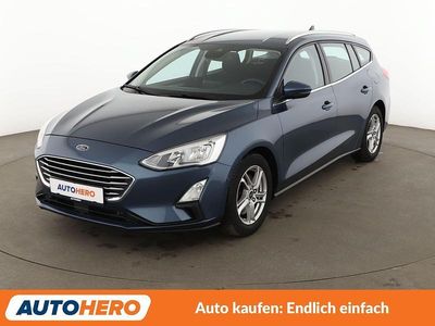 Gebraucht Ford Focus Cool & Connect 125 PS (91 kW) 2019 Blau Kombi