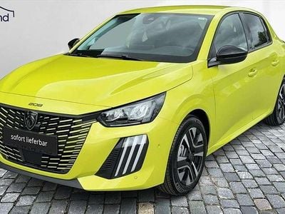 Neu Peugeot 208 Allure 101 PS (74 kW) 2025 Gelb Kleinwagen