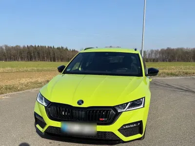 Gebraucht Skoda Octavia RS 245 PS (180 kW) 2023 Grün Kombi