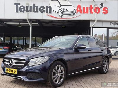 Usata Mercedes C200 Ambition 136 CV (100 kW) 2015 Blu Station wagon