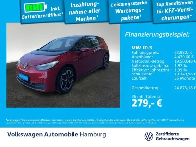 Usata VW ID.3 Pro Performance 150 kW (204 CV) 2023 Rosso Utilitaria